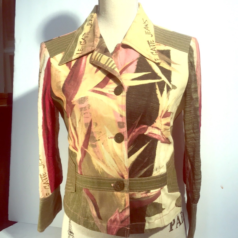 LE GATTE JEANS JACKET/BLOUSE, MADE IN ITALY